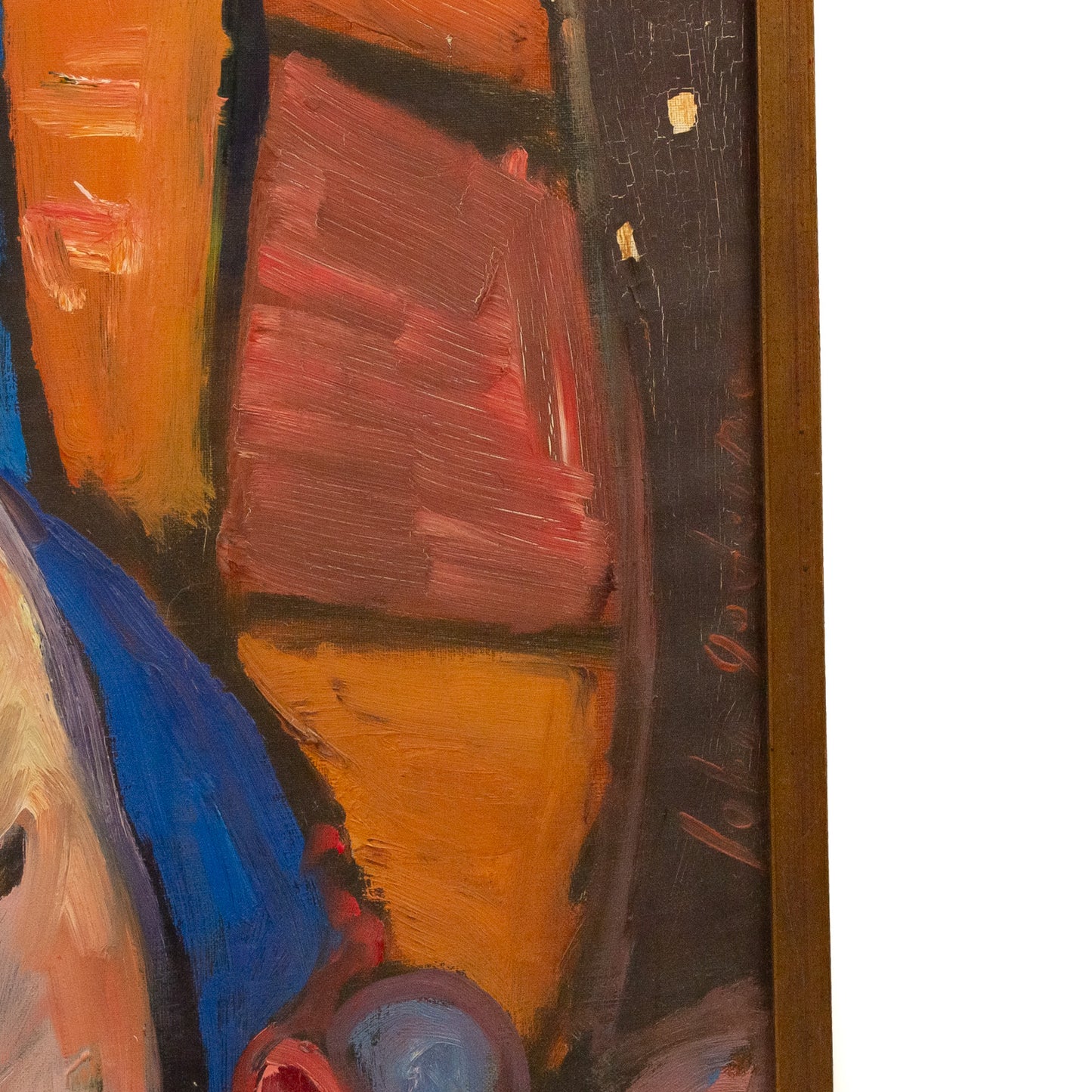 John Godenne. Abstract Couple, oil