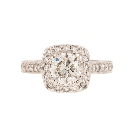 A 1.30 ct Old European Diamond Ring in 18K