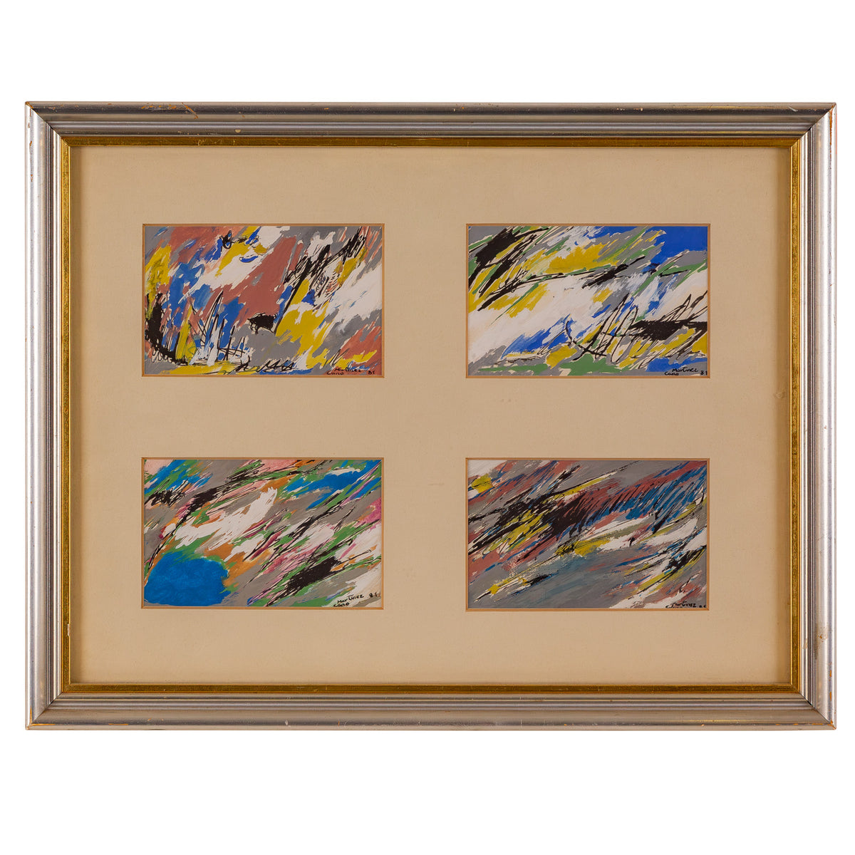 Joaquin Martinez Cano. Five Works in Two Frames
