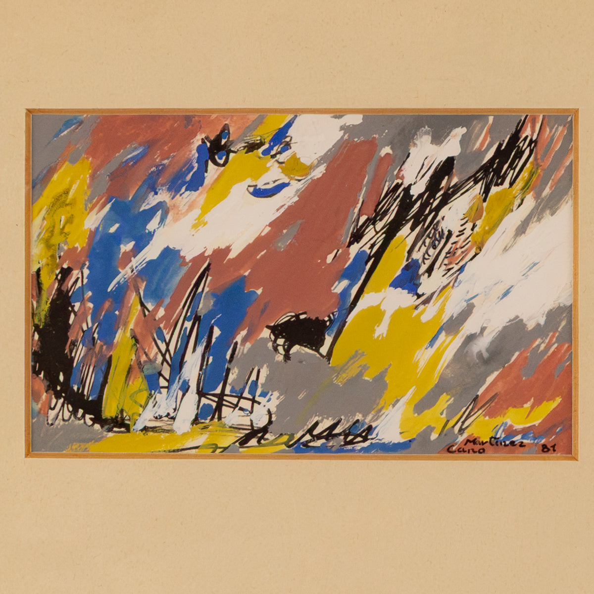 Joaquin Martinez Cano. Five Works in Two Frames