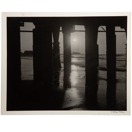 A. Aubrey Bodine. "Sunrise on the Atlantic," photograph