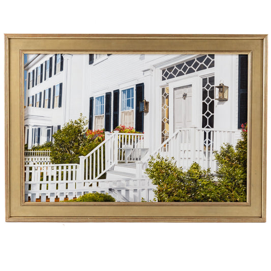 Lori Zummo. House in Nantucket, oil