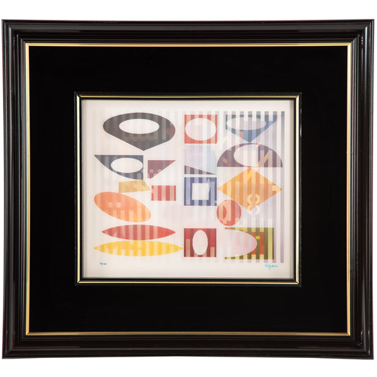 Yaakov Agam. "Petit Secret in Light," agamograph