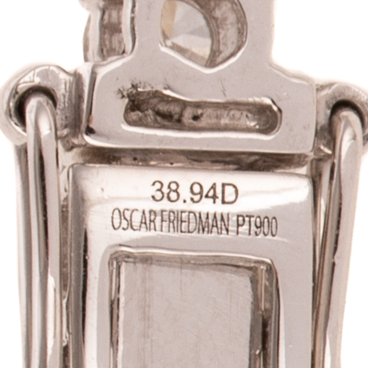 A 38.94 ctw Graduated Diamond Line Necklace in Platinum