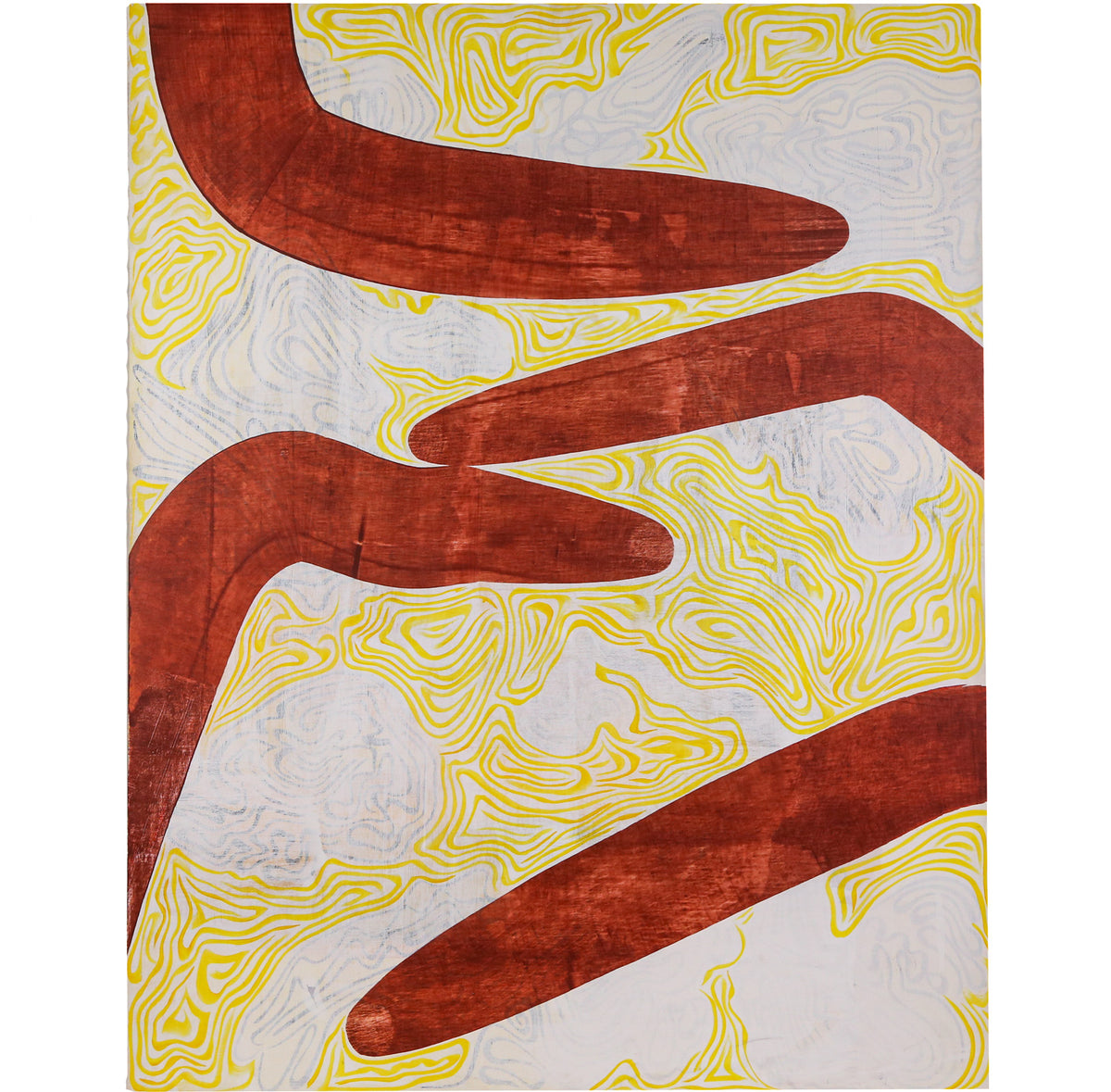 Eric Hibit. "Untitled," acrylic