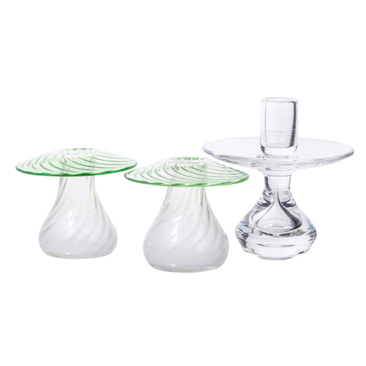 A Pair of Frederick Carder for Steuben Vases & Teardro