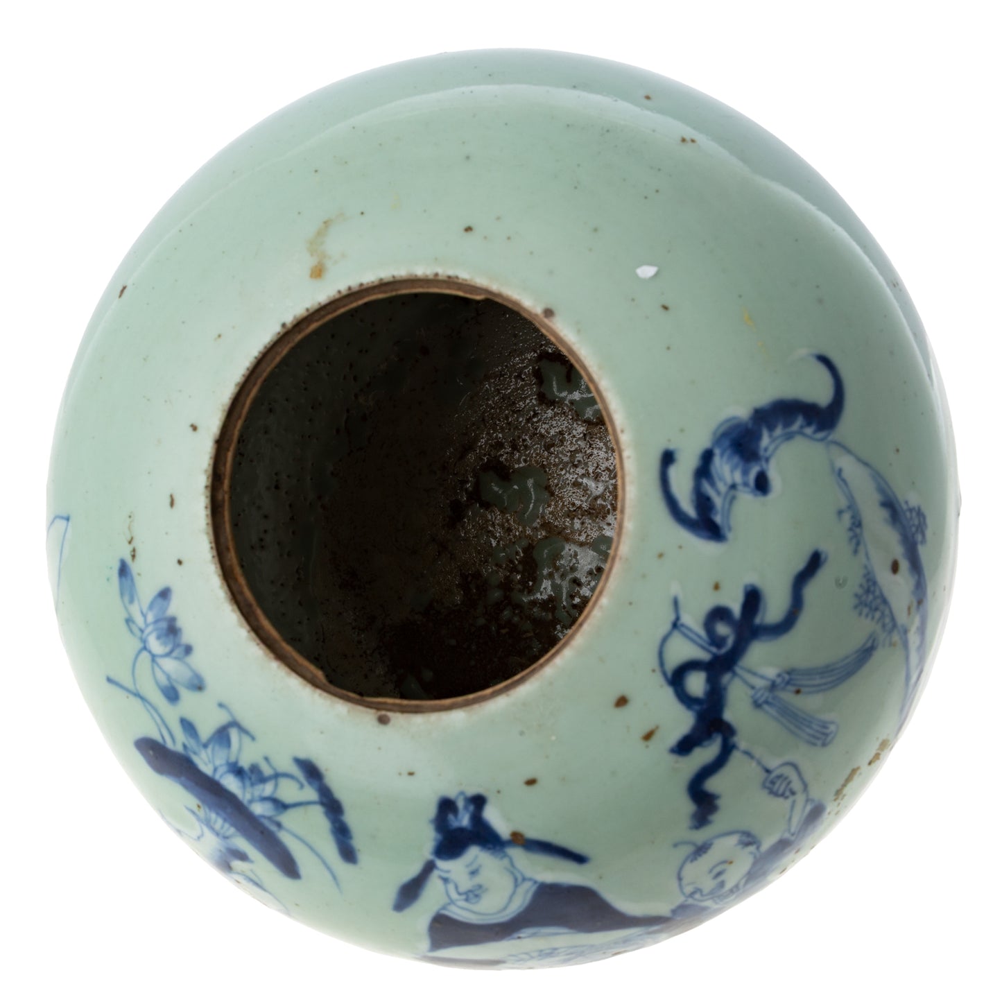 Chinese Porcelain Teapot & Lidded Jar