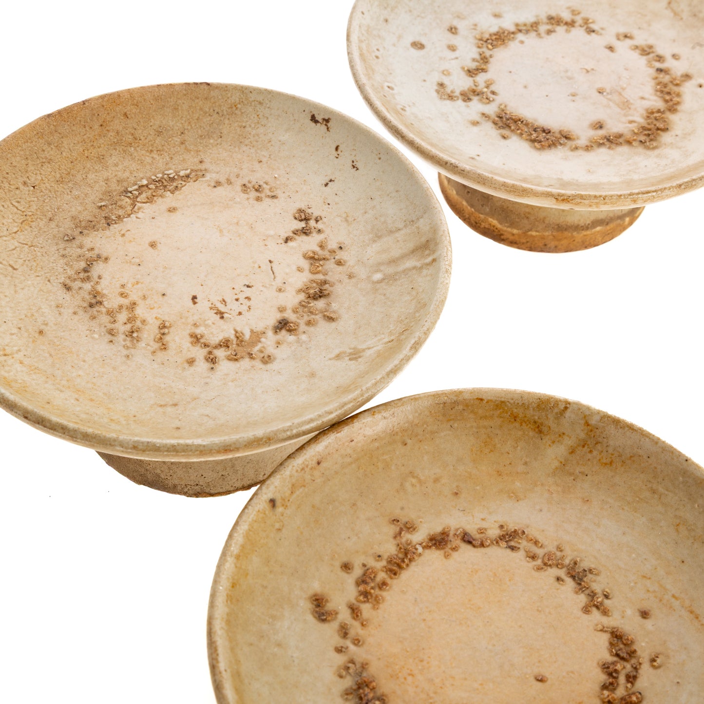 Four Pieces of Korean Joseon Style Pottery