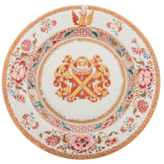 Chinese Export Dutch Armorial Plate