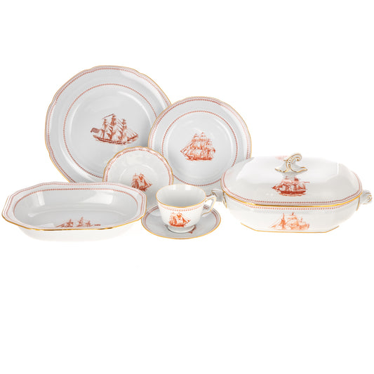 A Spode "Trade Winds" Partial Service
