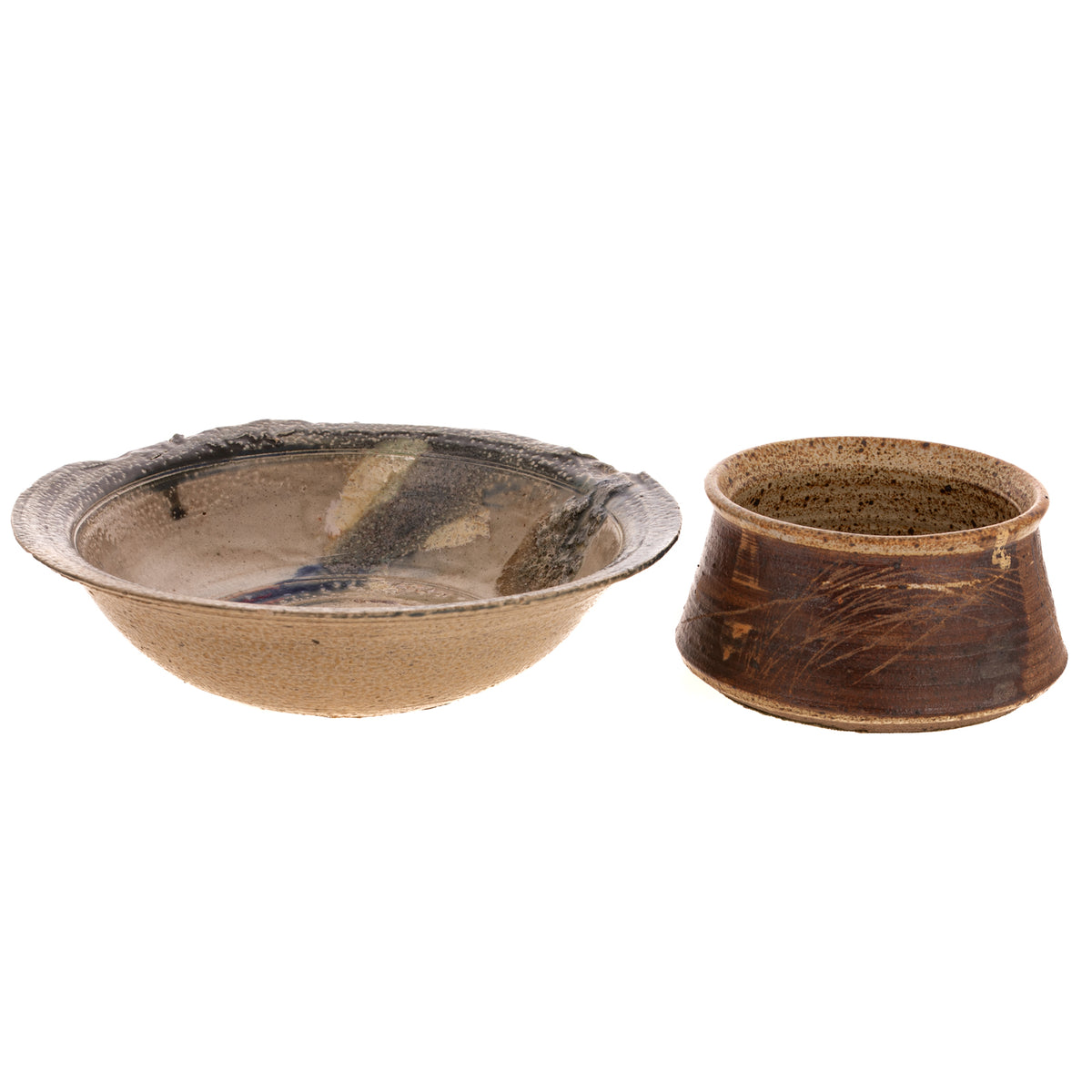 Two William (Bill) Farrell MCM Cermaic Vessels
