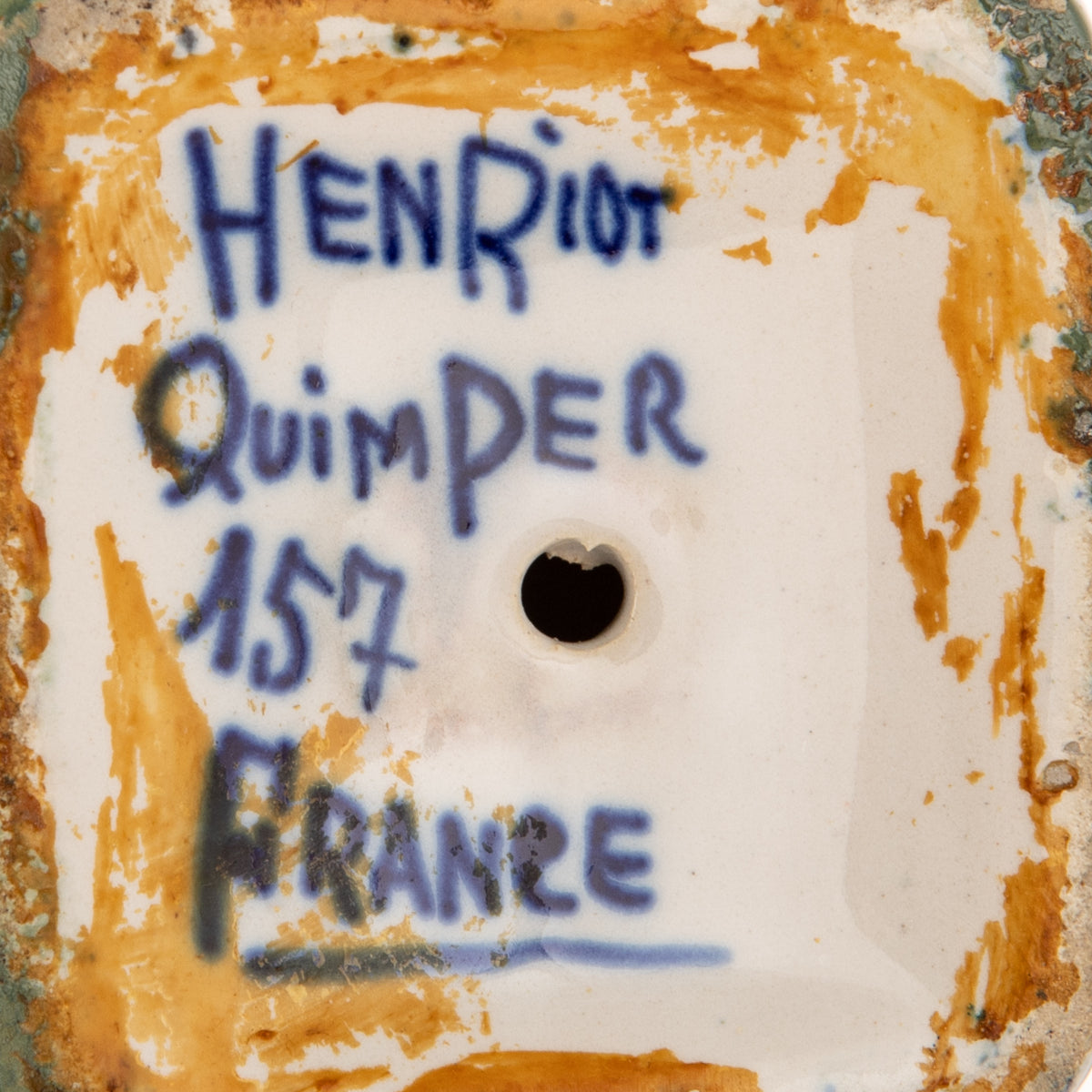 Eight Henriot Quimper Figures