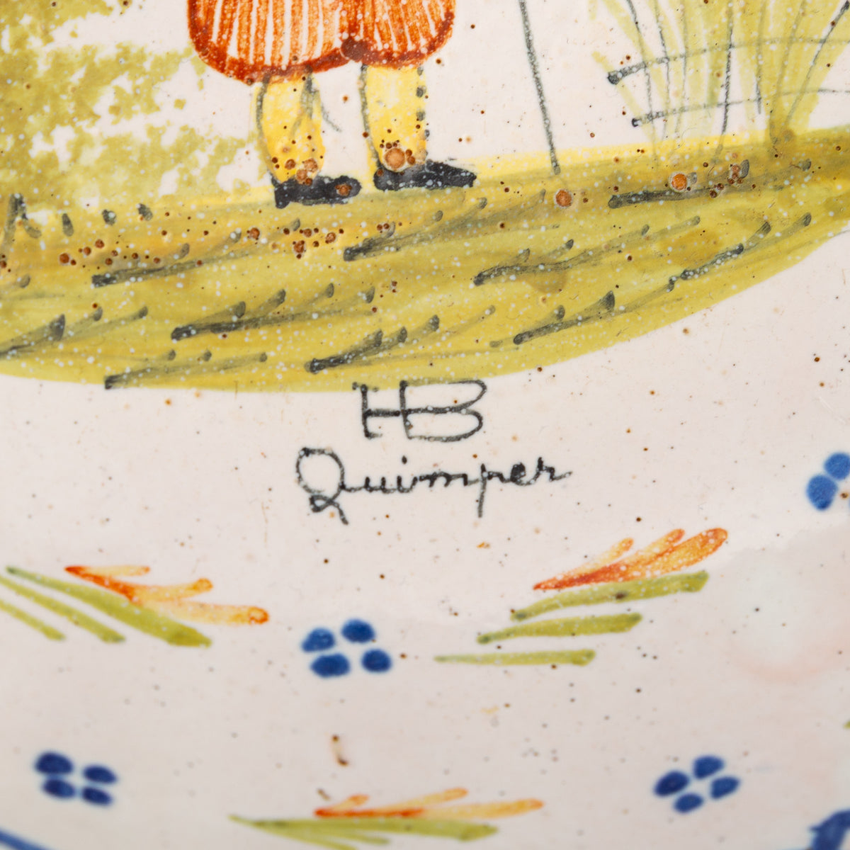 Collection of Quimper Tableware