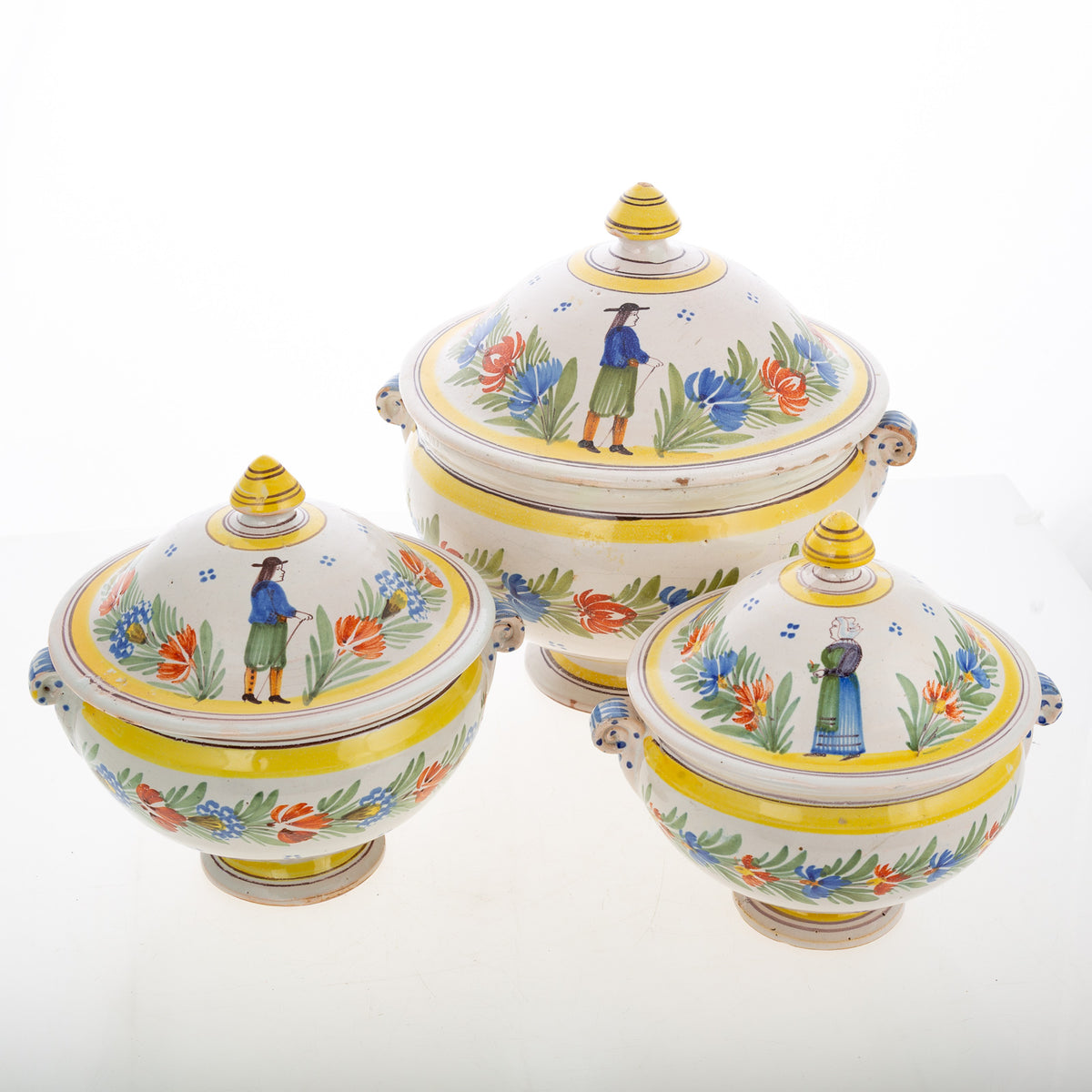 Collection of Quimper Tableware
