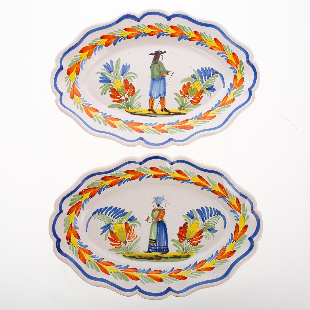Collection of Quimper Tableware