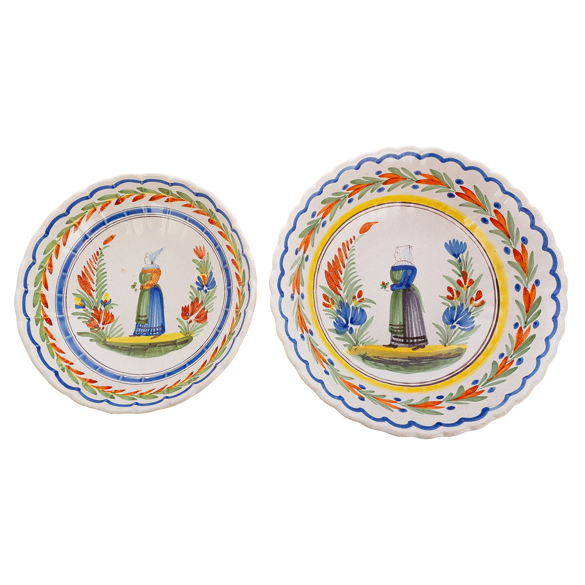 Collection of Quimper Tableware