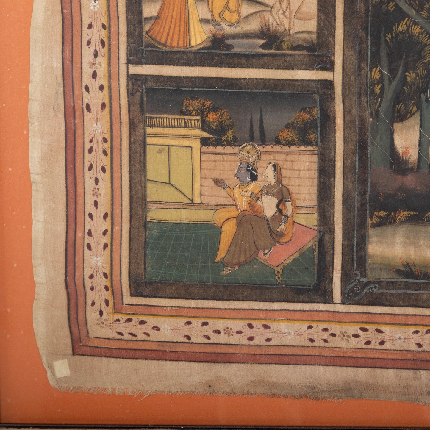 An Indian Pichwai Painting on Fabric