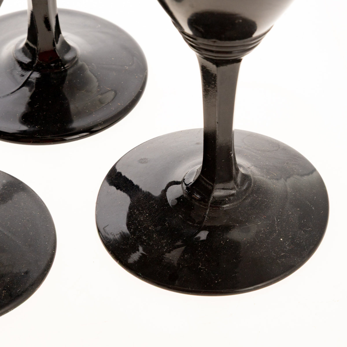 A Set of 12 Italian Blown Glass Goblets