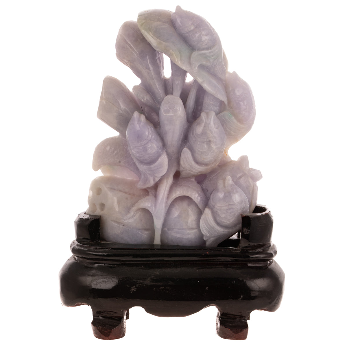 A Lavender Jade Fish Group