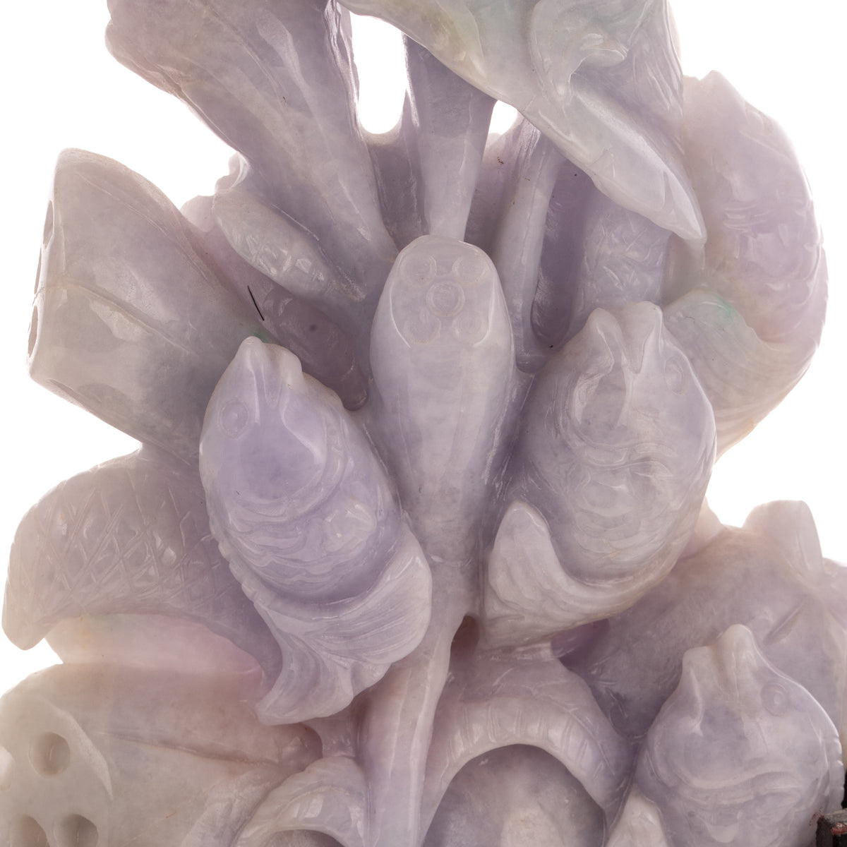 A Lavender Jade Fish Group
