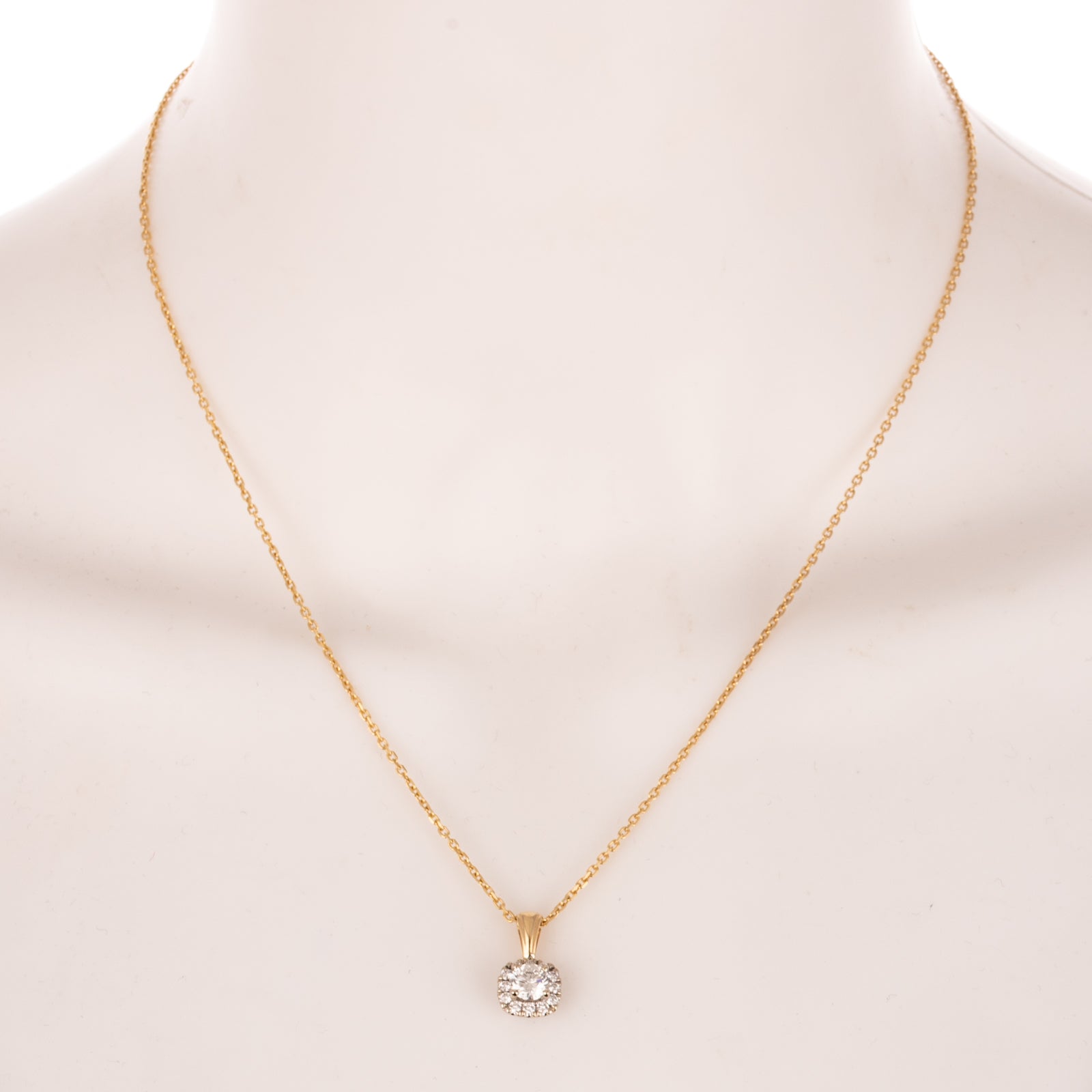 A 0.90 ctw Diamond Pendant in 14K – Alex Cooper