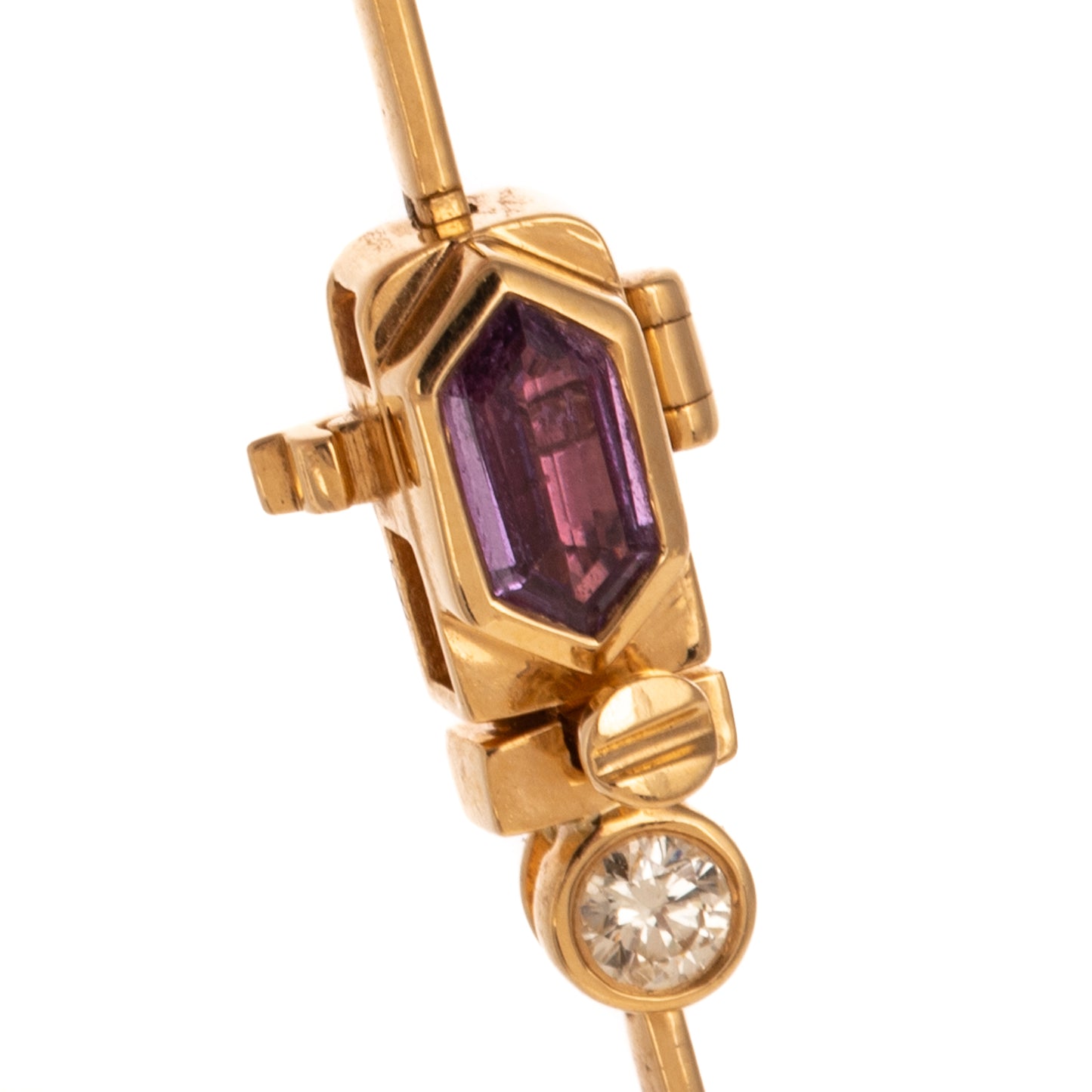 A GIA Unheated Sapphire Necklace in 14K