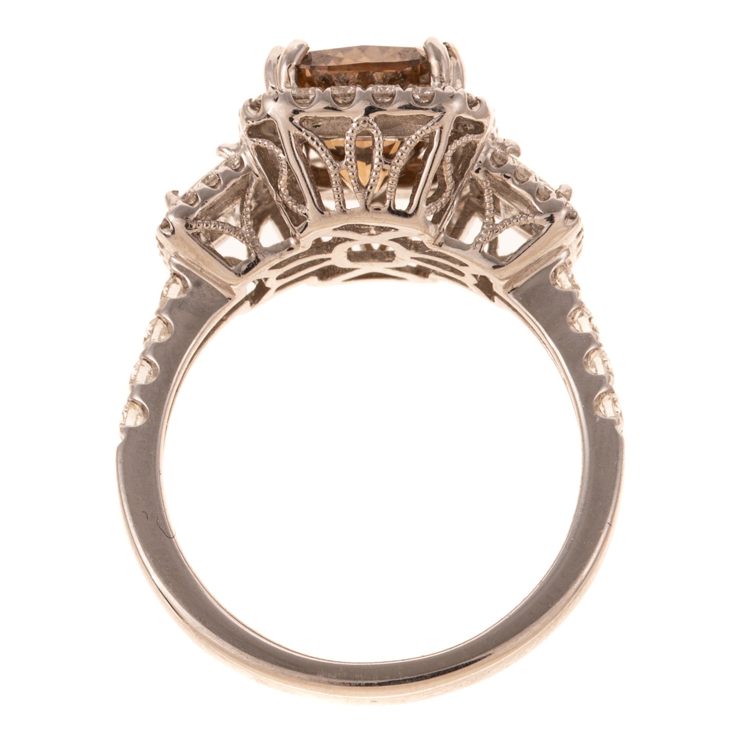 A 3.00 ct Cognac Diamond Ring in 18K