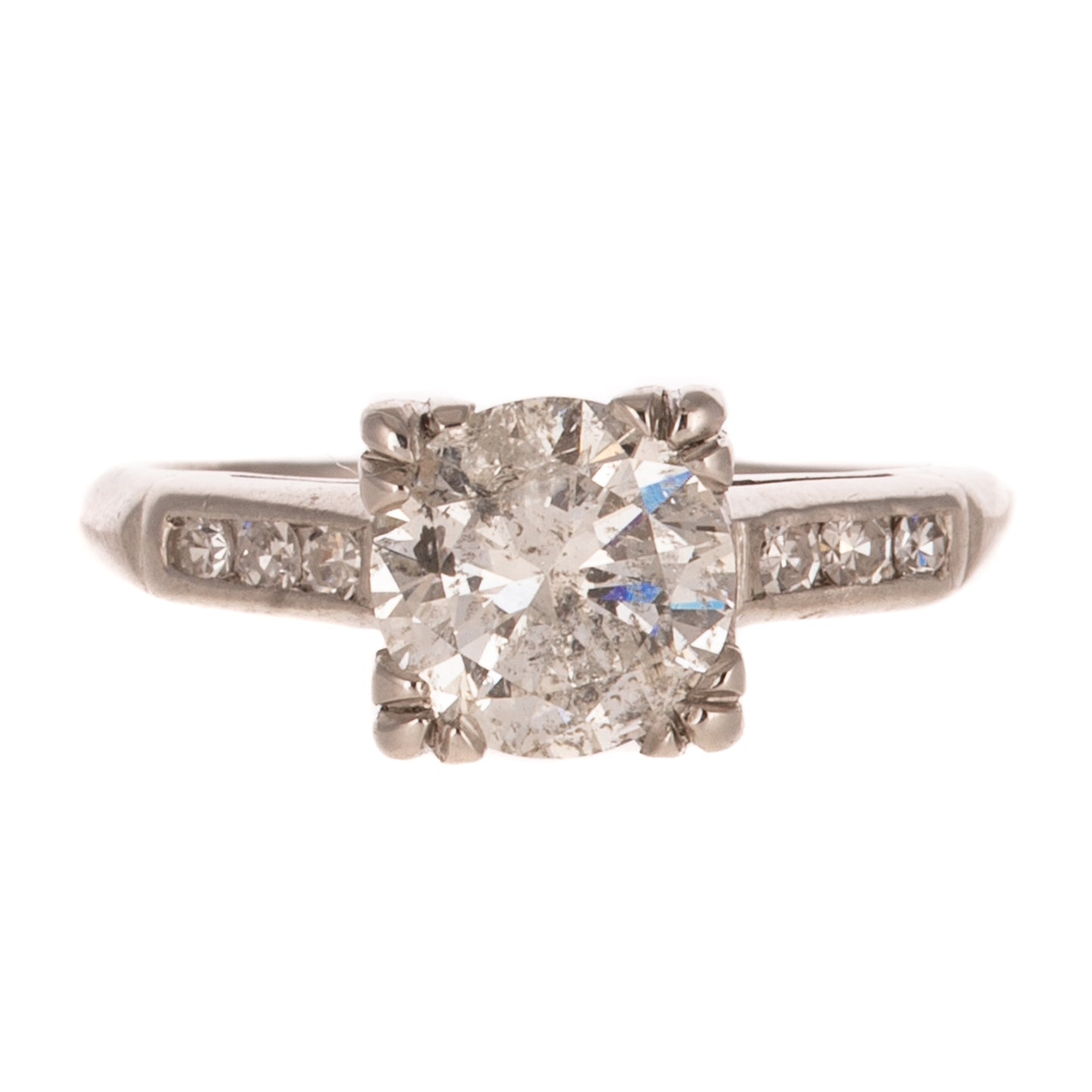 A 1.75 ct Diamond Ring in Platinum
