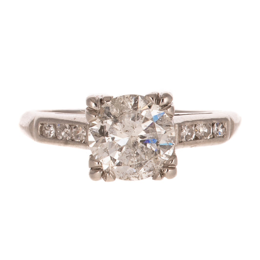 A 1.75 ct Diamond Ring in Platinum