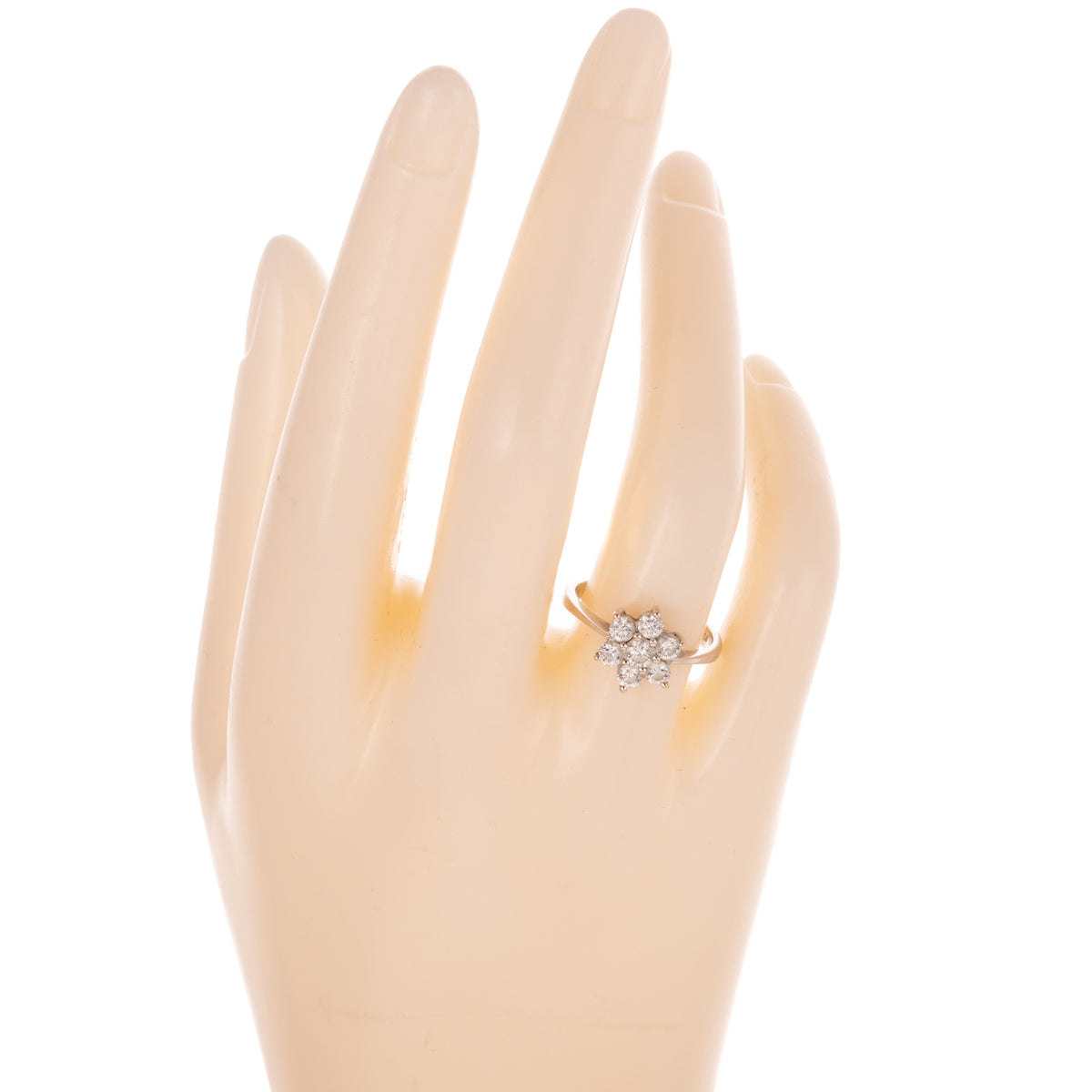 A Diamond Flower Cocktail Ring in 18K