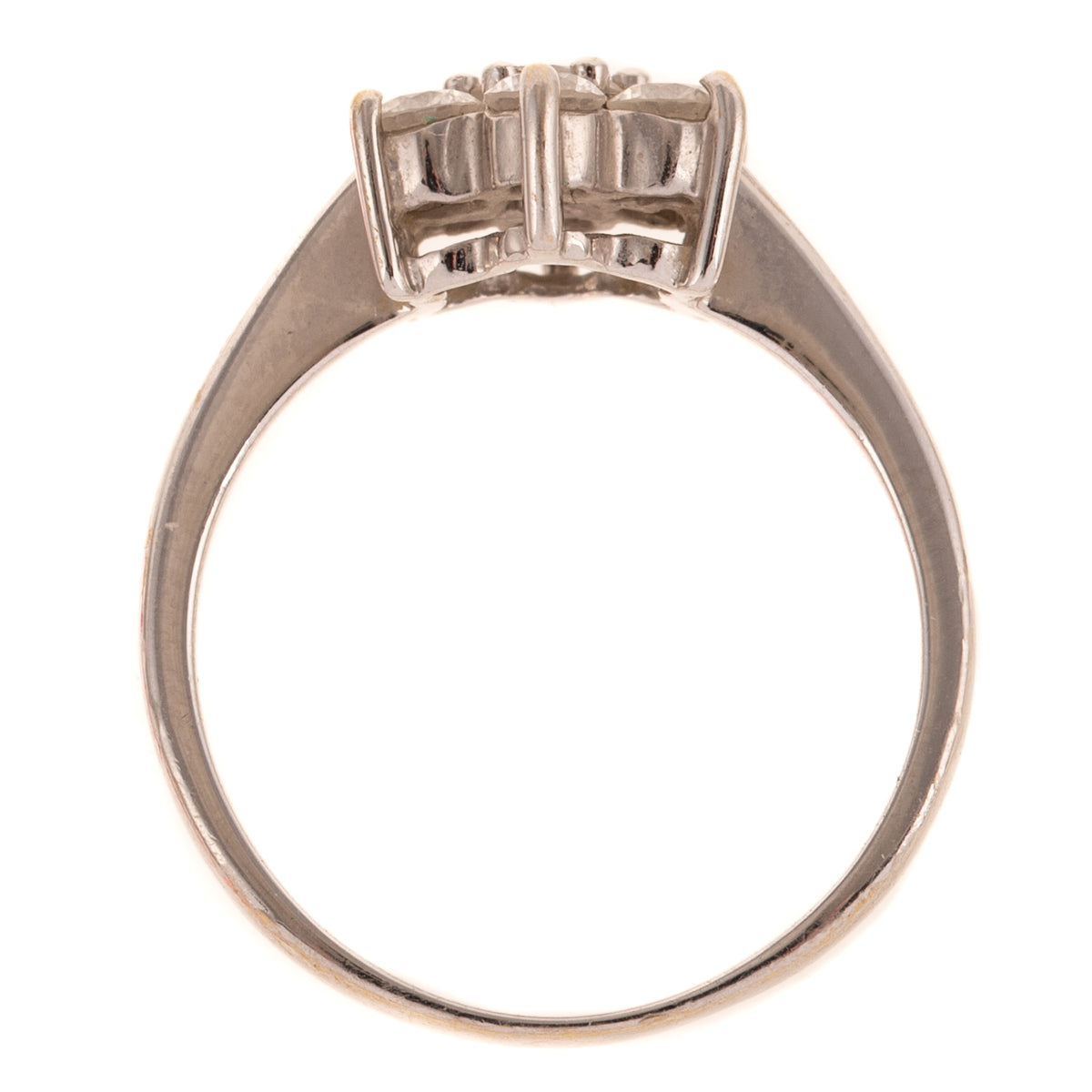 A Diamond Flower Cocktail Ring in 18K