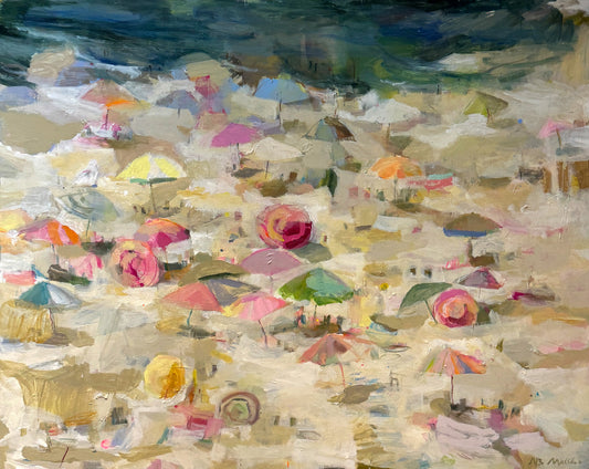 32. "Big Beach," acrylic