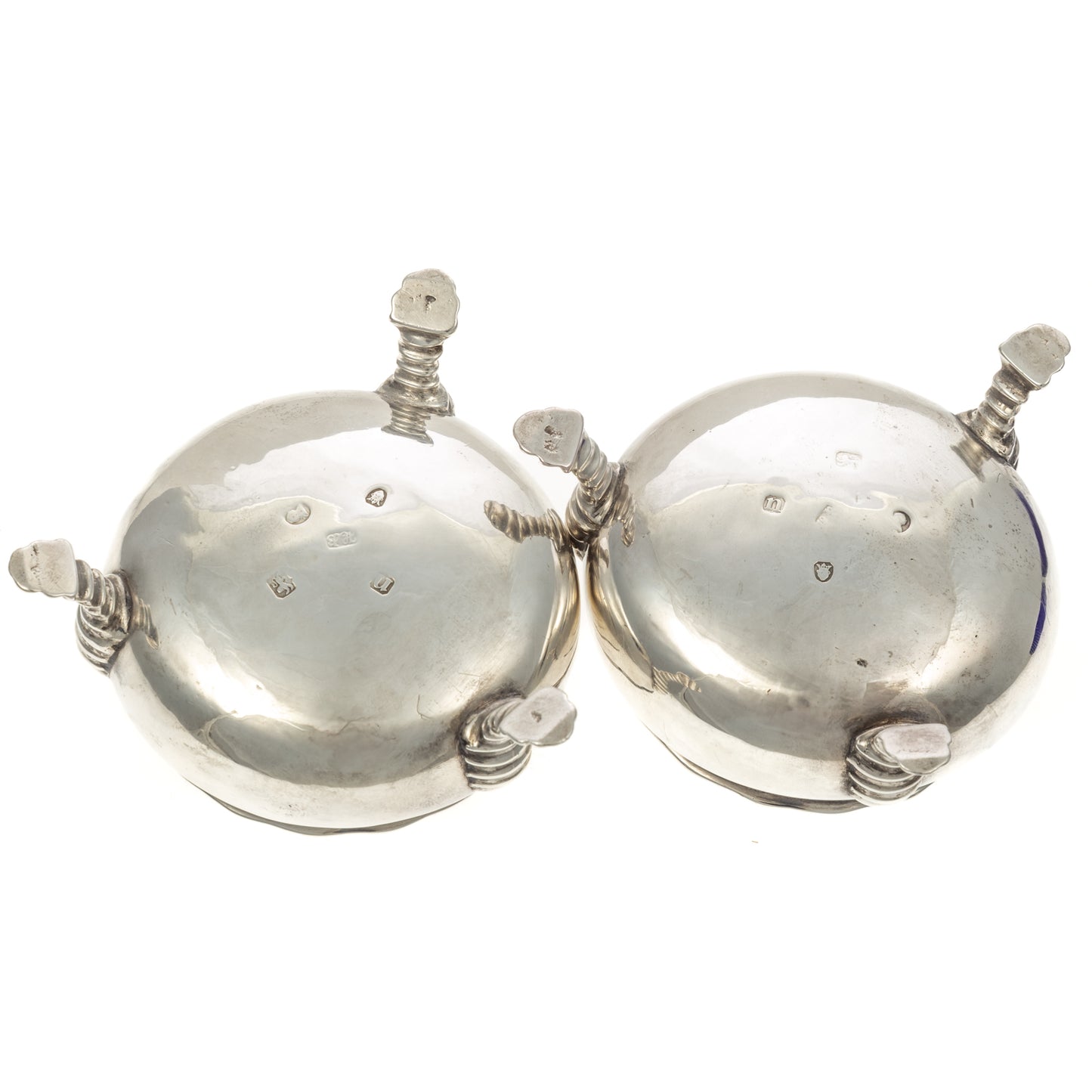 A Pair of George III Silver Salts by Hester Bateman