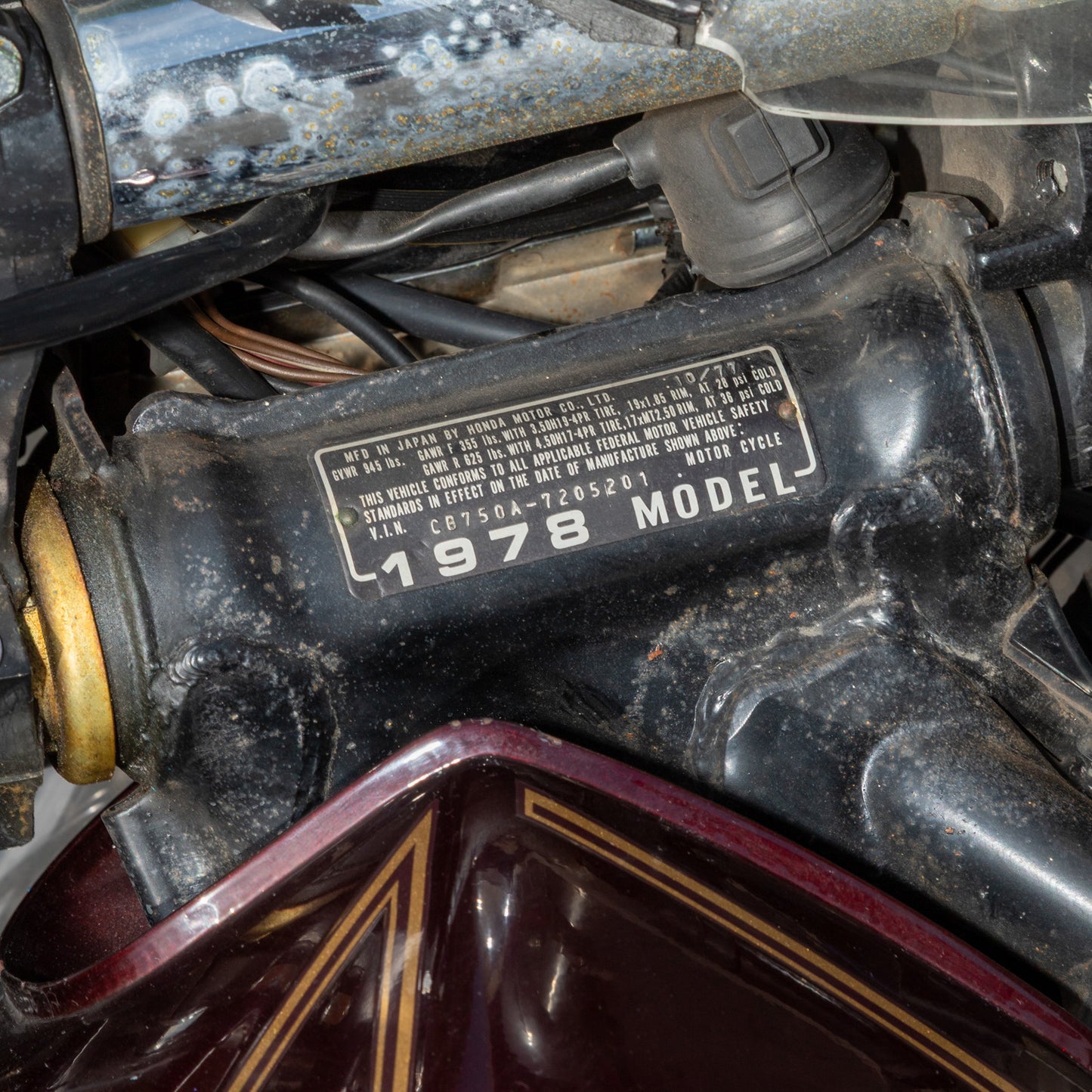 1978 Honda CB750A2 Hondamatic Motorcycle