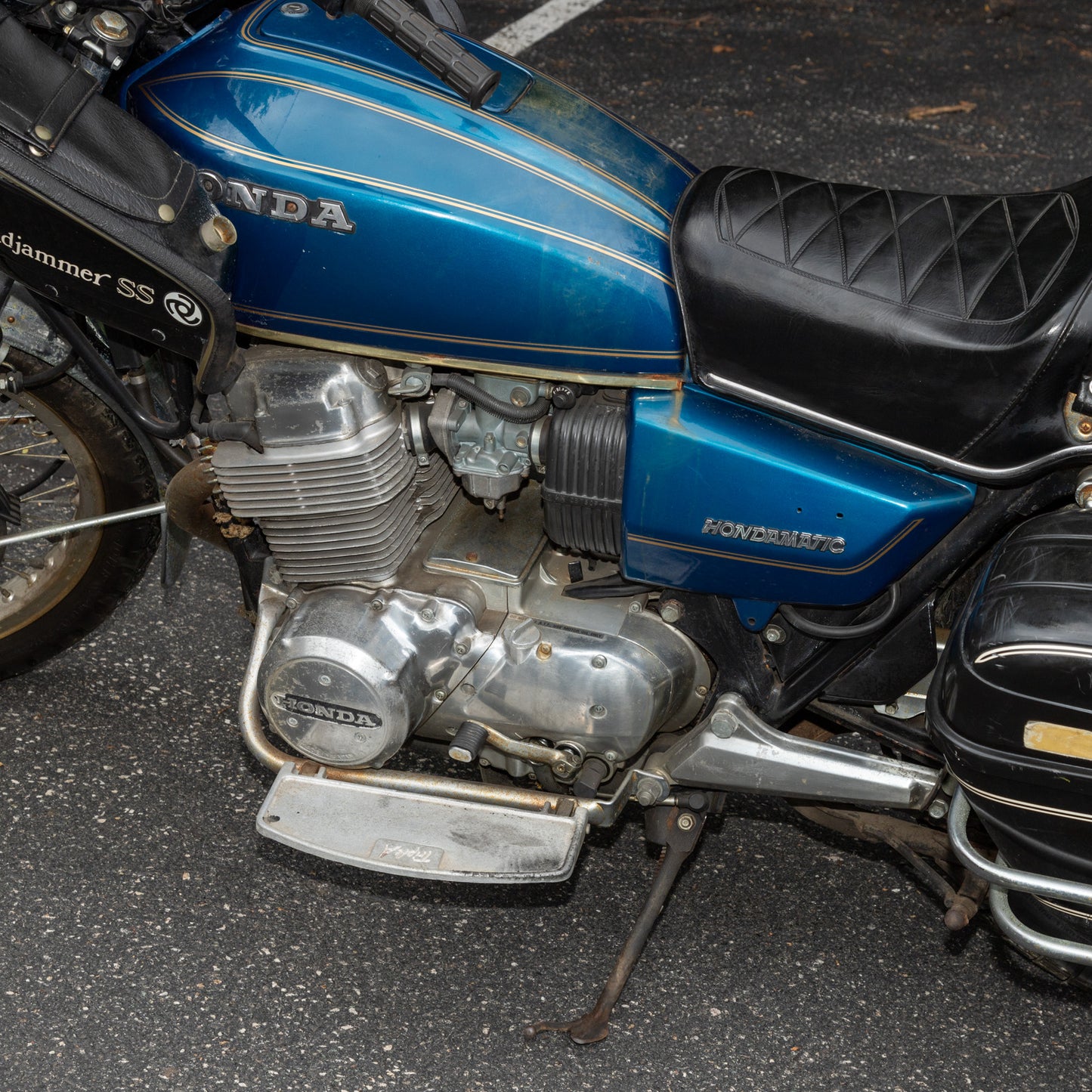 1977 Honda CB750A Hondamatic Motorcycle