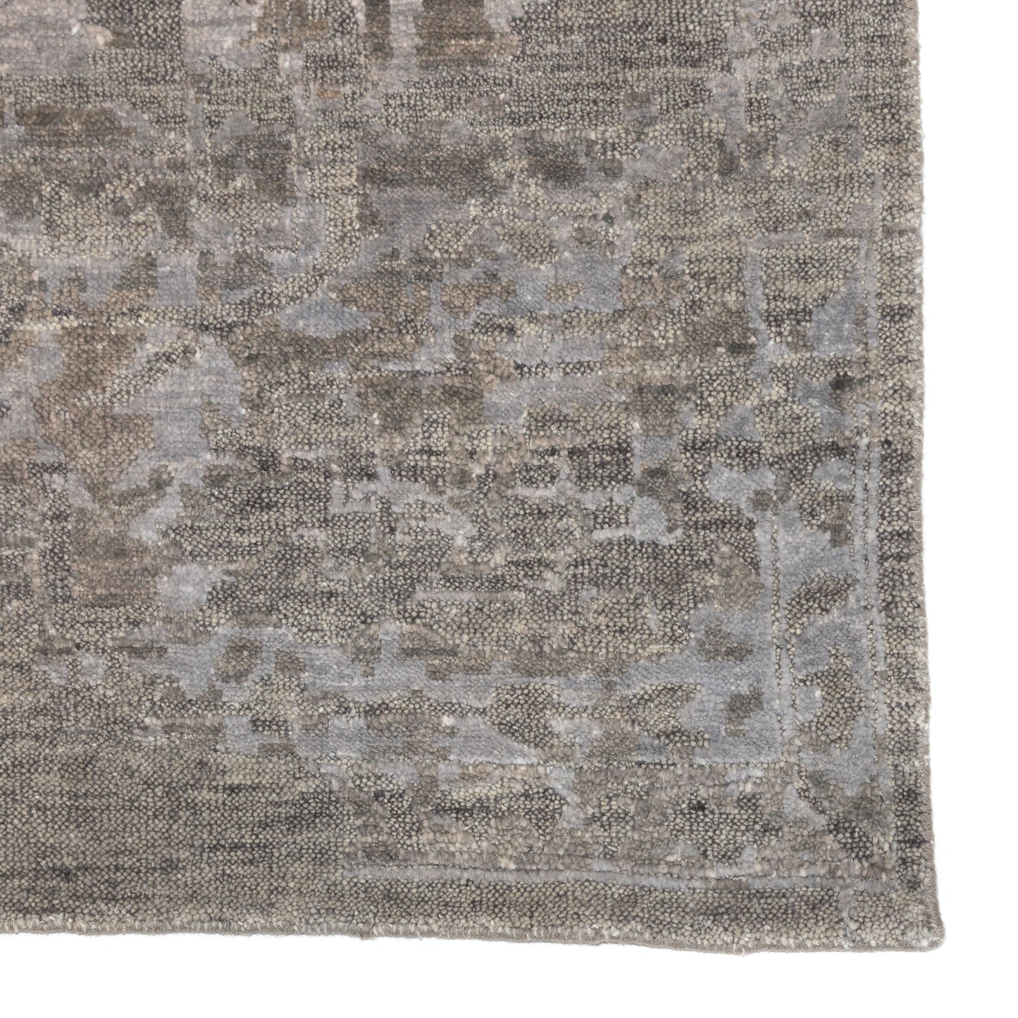 Modern Silk & Wool Rug, 7.10 x 9.10